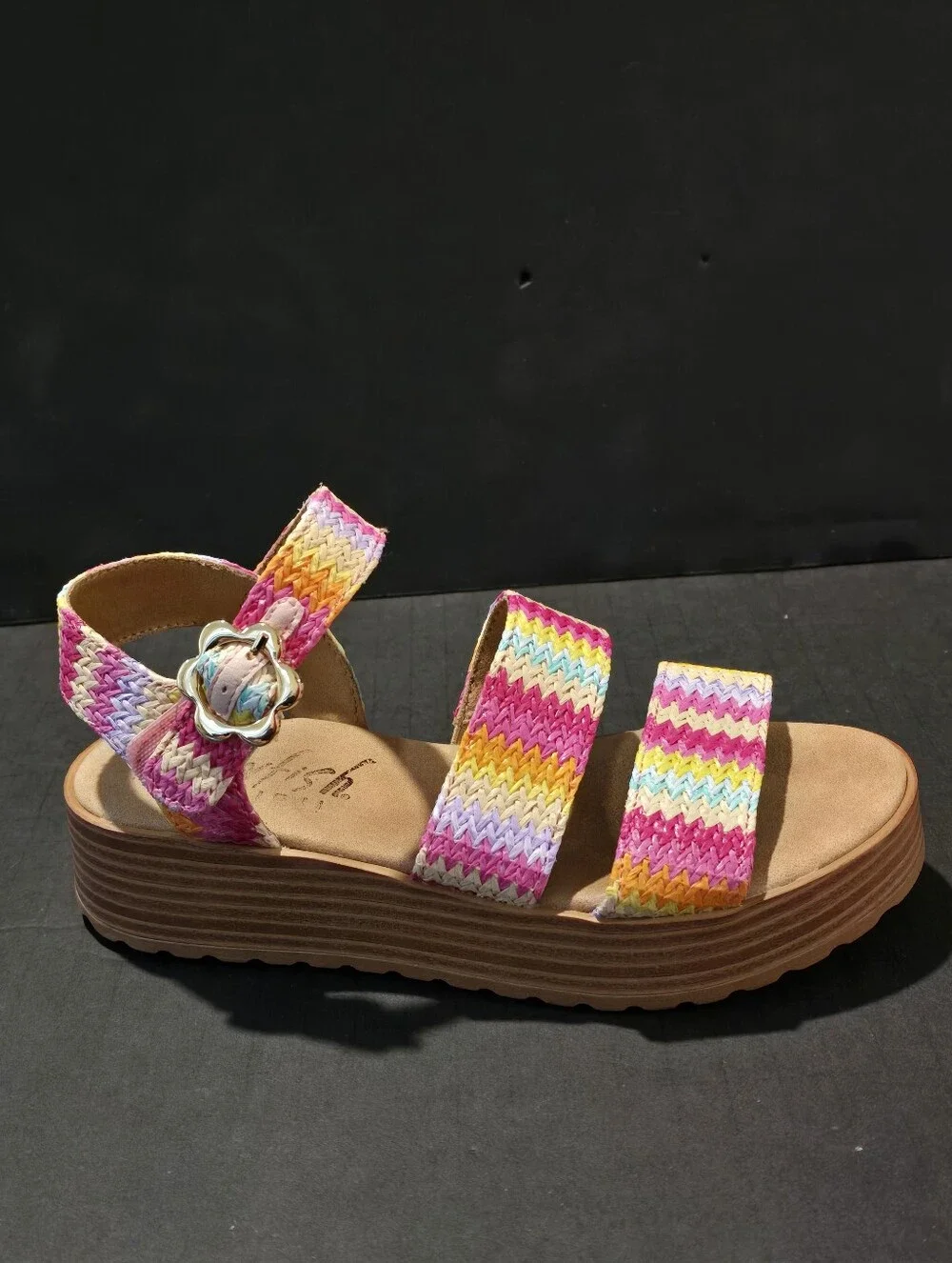 Blowfish Malibu Journey-K Strappy Platform Sandal SZ 3 KIDS